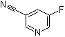 structure of CAS# 696-42-4, 5-Fluoropyridine-3-carbonitrile