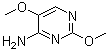 CAS # 6960-17-4, 2,5-Dimethoxypyrimidin-4-amine, NSC 69792