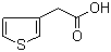 structure of CAS# 6964-21-2, 3-Thiopheneacetic acid