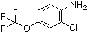 structure of CAS# 69695-61-0, 2-Chloro-4-(trifluoromethoxy)aniline
