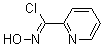 structure of CAS# 69716-28-5, N-Hydroxy-2-pyridinecarboximidoyl chloride