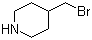 4-溴甲基哌啶分子结构 (CAS 69719-84-2)