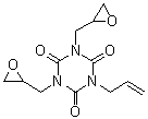 CAS # 69731-45-9, Monoallyldiglycidylisocyanuric acid, Allyl diglycidyl isocyanurate, Diglycidyl monoallyl isocyanurate, Monoallyl diglycidyl isocyanurate, Monoallyldiglycidylisocyanuric acid, NSC 329177