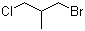 1-溴-3-氯-2-甲基丙烷分子结构 (CAS 6974-77-2)