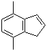 structure of CAS# 6974-97-6, 4,7-Dimethylindene