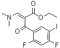 CAS # 697762-39-3, Ethyl 2-(2,4-difluoro-5-iodobenzoyl)-3-(dimethylamino)acrylate