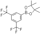 structure of CAS# 69807-91-6, Pinacol 3,5-di(trifluoromethyl)benzeneboronate
