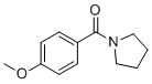 CAS # 69838-98-8, (4-Methoxyphenyl)-pyrrolidin-1-ylmethanone