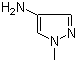 structure of CAS# 69843-13-6, 1-甲基-1H-吡唑-4-胺
