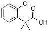 CAS 登录号：69849-06-5, 2-(2-氯苯基)-2-甲基丙酸