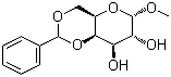 CAS 登录号：6988-39-2, 甲基 4,6-O-亚苄基-alpha-D-吡喃半乳糖苷