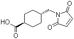 structure of CAS# 69907-67-1, trans-4-(Maleimidomethyl)cyclohexanecarboxylic acid