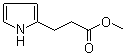 structure of CAS# 69917-80-2, 1H-Pyrrole-2-propanoic acid methyl ester