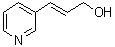 structure of CAS# 69963-46-8, 3-(3-吡啶基)-2-丙烯-1-醇
