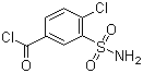 structure of CAS# 70049-77-3, 4-氯-3-氨磺酰基苯甲酰氯