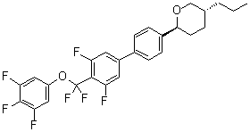 CAS 登录号：700863-48-5, (2R,5S)-rel-2-[4'-[二氟(3,4,5-三氟苯氧基)甲基]-3',5'-二氟[1,1'-联苯]-4-基]四氢-5-丙基-2H-吡喃