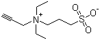 CAS # 70155-90-7, DEPS, 2-Propyn-1-amine-N,N-diethyl-N-(3-sulfopropyl) hydroxide inner salt