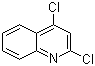 structure of CAS# 703-61-7, 2,4-Dichloroquinoline