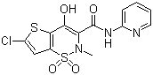 structure of CAS# 70374-39-9, 氯诺昔康