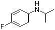 structure of CAS# 70441-63-3, 4-氟-N-异丙基苯胺