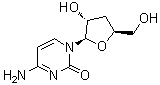 structure of CAS# 7057-33-2, 3'-脱氧胞苷