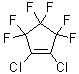 CAS # 706-79-6, 1,2-Dichloro-3,3,4,4,5,5-hexafluorocyclopentene, 1,2-Dichloro-3,3,4,4,5,5-hexafluoro-1-cyclopentene, 1,2-Dichlorohexafluorocyclopent-1-ene, 1,2-Dichlorohexafluorocyclopentene, 1,2-Dichloroperfluorocyclopentene, 3,3,4,4,5,5-Hexafluoro-1,2-dichlorocyclopentene, NSC 41877