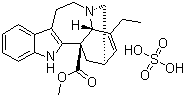 CAS 登录号：70674-90-7, 硫酸长春质碱