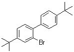structure of CAS# 70728-89-1, 4,4'-Di-tert-butyl-2-bromobiphenyl