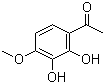 structure of CAS# 708-53-2, 2',3'-二羟基-4'-甲氧基苯乙酮
