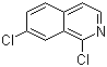 structure of CAS# 70810-24-1, 1,7-Dichloroisoquinoline