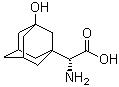 structure of CAS# 709031-29-8, 3-Hydroxy-1-adamantyl-D-glycine