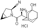structure of CAS# 709031-78-7, Saxagliptin hydrochloride