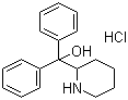 structure of CAS# 71-78-3, 盐酸哌苯甲醇