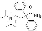 structure of CAS# 71-81-8, Isopropamide iodide