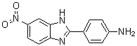 structure of CAS# 71002-88-5, 4-(6-硝基-1H-苯并咪唑-2-基)苯胺