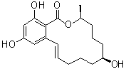 structure of CAS# 71030-11-0, (-)-beta-Zearalenol