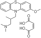 structure of CAS# 7104-38-3, Levomepromazine maleate