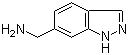 structure of CAS# 710943-26-3, 6-氨基甲基吲唑