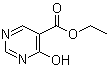 structure of CAS# 71133-20-5, 4-羟基-5-嘧啶羧酸乙酯