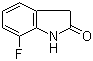 structure of CAS# 71294-03-6, 7-氟-2-吲哚酮