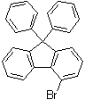 structure of CAS# 713125-22-5, 4-Bromo-9,9-diphenylfluorene