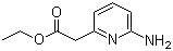 structure of CAS# 71469-82-4, Ethyl (6-aminopyridin-2-yl)acetate