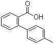 structure of CAS# 7148-03-0, 4'-Methylbiphenyl-2-carboxylic acid