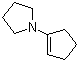 structure of CAS# 7148-07-4, 1-Pyrrolidino-1-cyclopentene