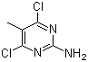 CAS # 7153-13-1, 2-Amino-4,6-dichloro-5-methylpyrimidine, 4,6-Dichloro-5-methylpyrimidin-2-amine