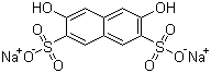 structure of CAS# 7153-21-1, 2,7-二羟基萘-3,6-二磺酸钠