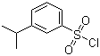 structure of CAS# 71530-58-0, 3-Isopropylbenzene-1-sulphonyl chloride