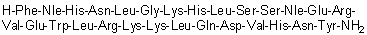 CAS # 71539-01-0, [Nle8,Nle18,Tyr34]-bovine parathormone(7-34) amide, L-Phenylalanyl-L-norleucyl-L-histidyl-L-asparaginyl-L-leucylglycyl-L-lysyl-L-histidyl-L-leucyl-L-seryl-L-seryl-L-norleucyl-L-alpha-glutamyl-L-arginyl-L-valyl-L-alpha-glutamyl-L-tryptophyl-L-leucyl-L-arginyl-L-lysyl-L-lysyl-L-leucyl-L-glutaminyl-L-alpha-aspartyl-L-valyl-L-histidyl-L-asparaginyl-L-tyrosinamide