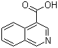 structure of CAS# 7159-36-6, 4-异喹啉甲酸