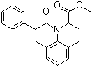 CAS # 71626-11-4, Benalaxyl, DL-alanine N-(2,6-methylphenyl)-N-(phenylacetyl)-methyl ester, Farmoplant